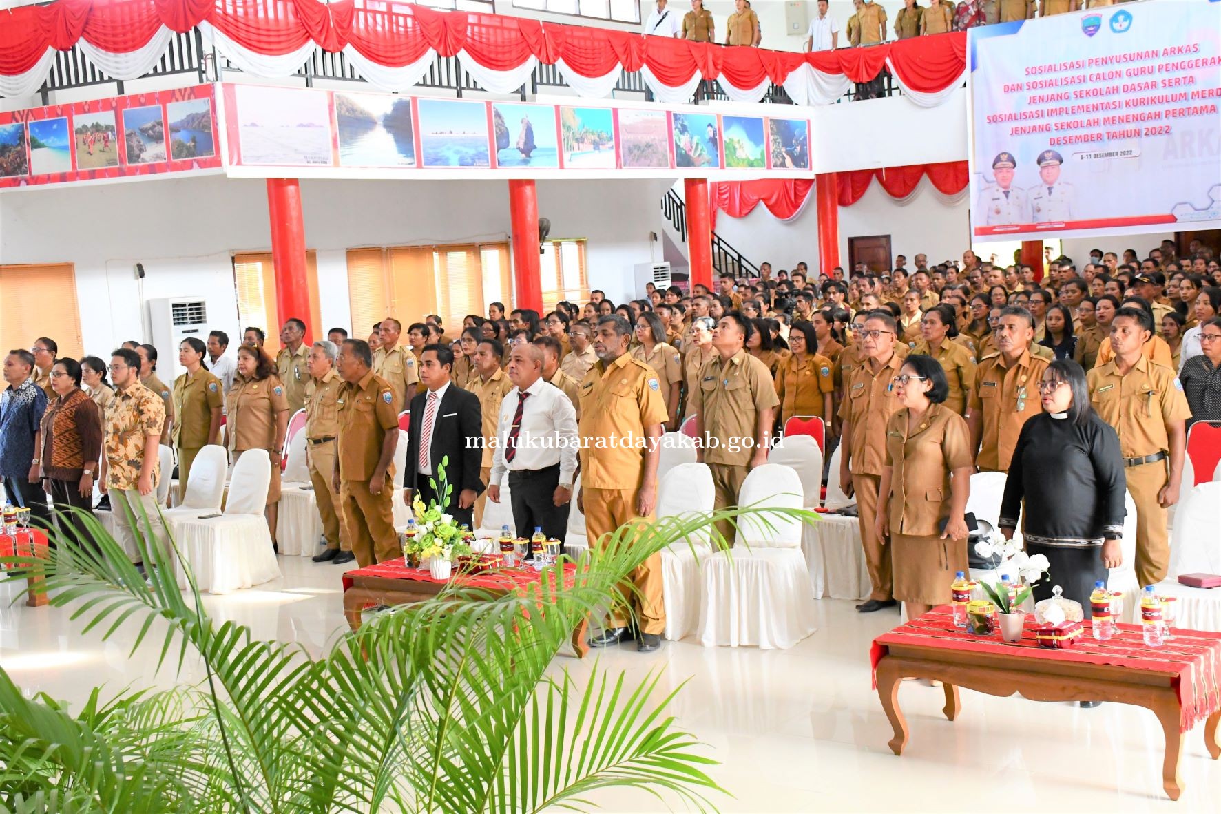Bupati Buka Kegiatan Sosialisasi Kurikulum Merdeka Belajar, AKAS dan Guru Penggerak