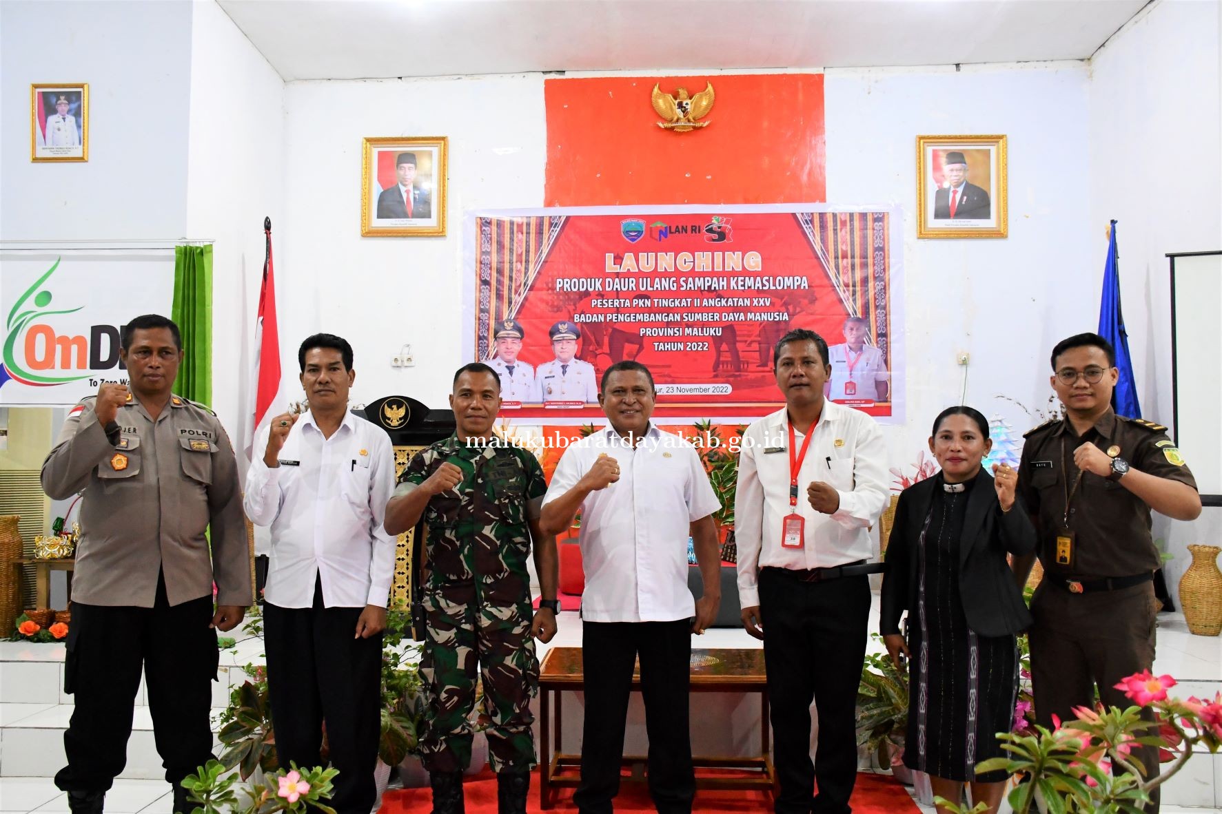 Finalisasi Hasil Akhir Proyek Perubahan, Wakil Bupati Launching Kemaslompa 