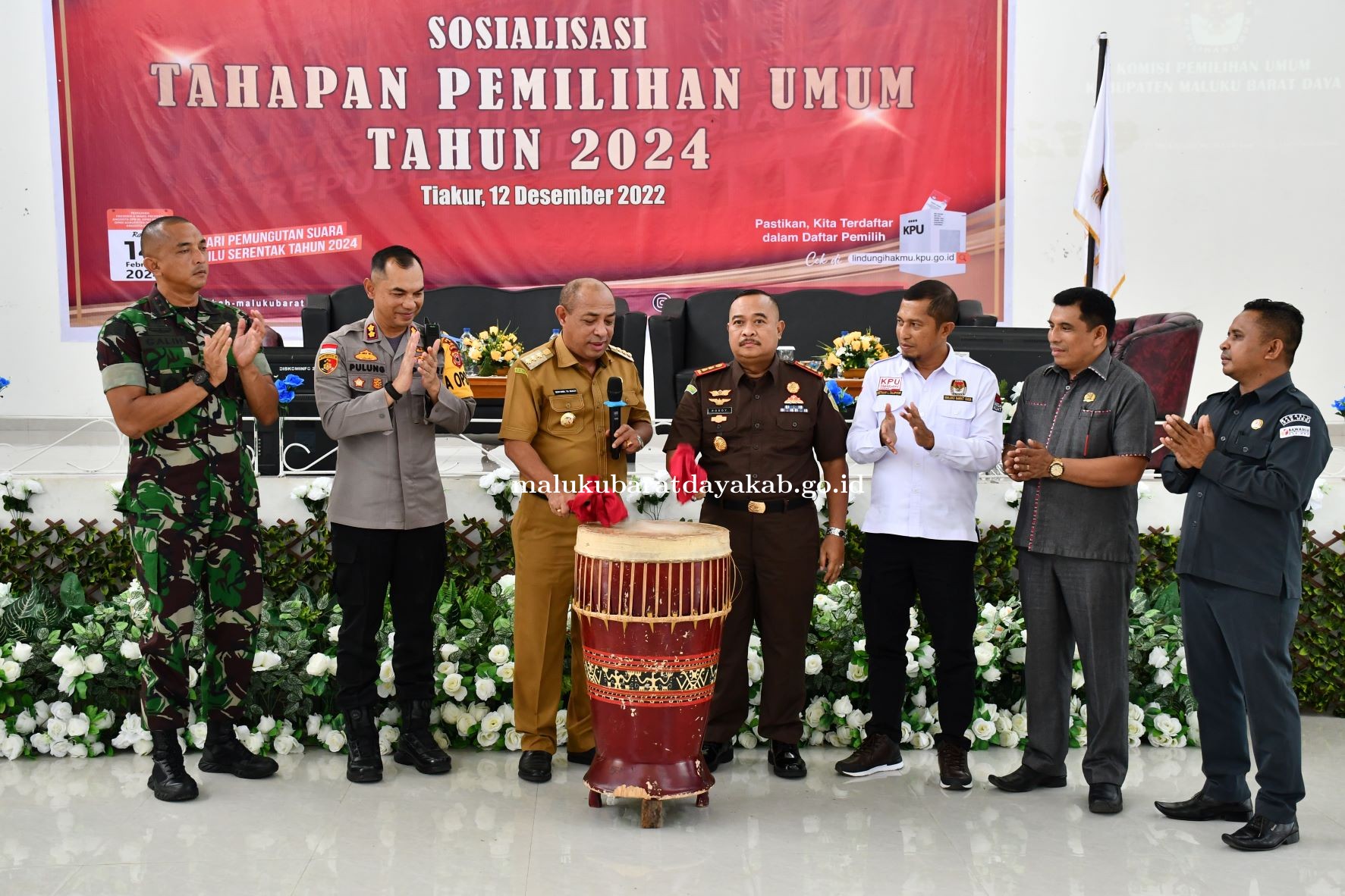 KPU MBD GELAR SOSIALISASI TAHAPAN PEMILU KEPADA ASN